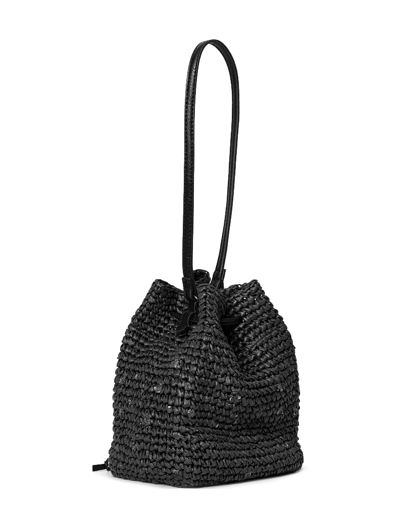 DAY ET - Day Straw Bucket - beuteltaschen - black - 2