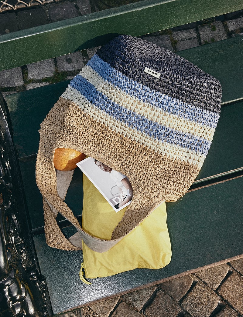 DAY ET - Day Crochet Stripe Shoulder - coriander beige - 3