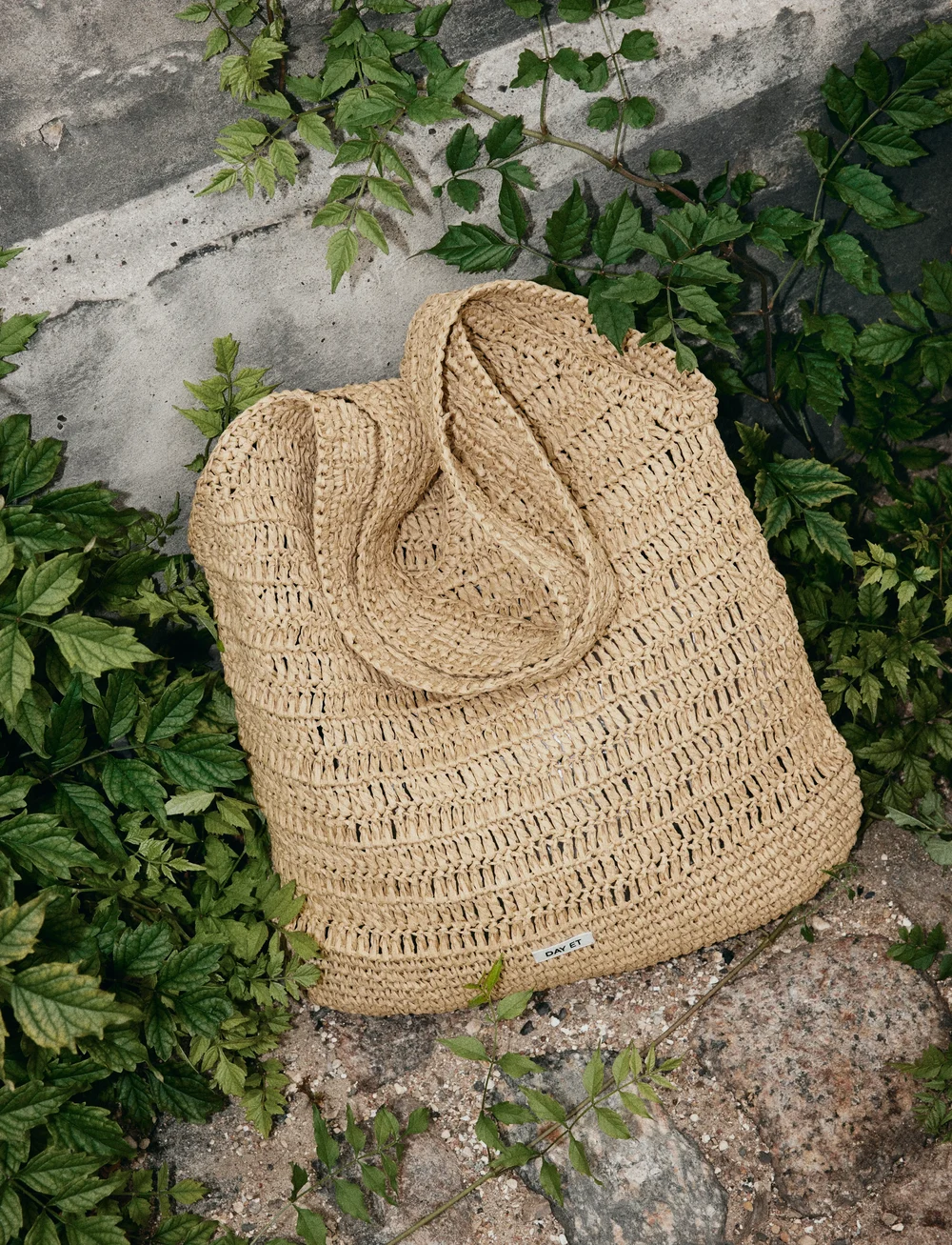 DAY ET - Day Crochet Tote - tote bags - coriander beige - 0