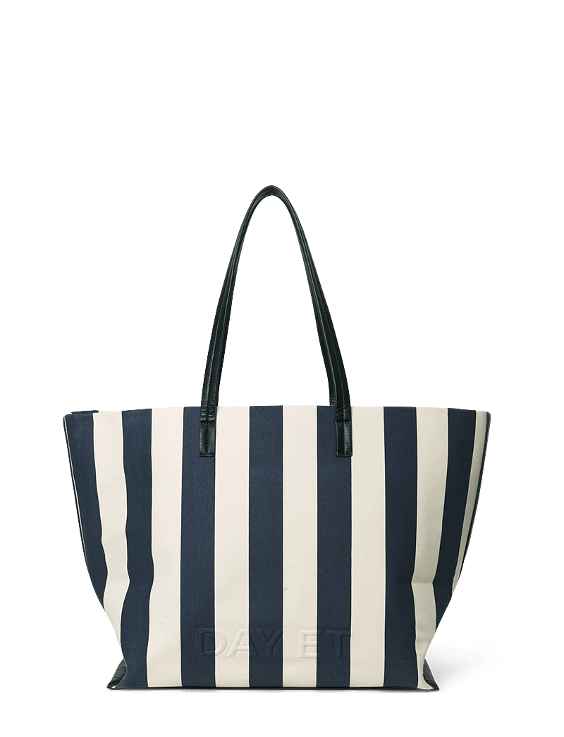 DAY ET - Day Travel Stripe Bag - shoppers - navy blazer - 0