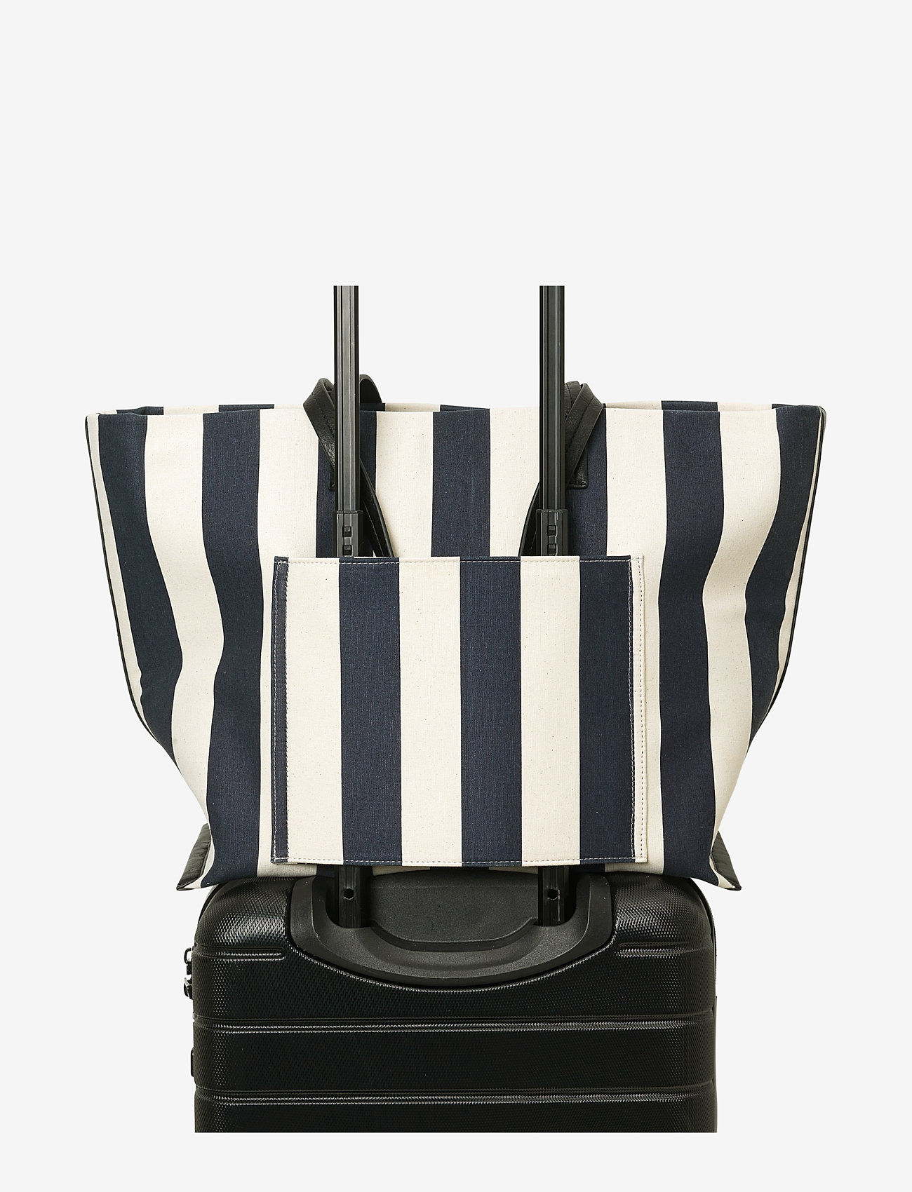 DAY ET - Day Travel Stripe Bag - shoppers - navy blazer - 1
