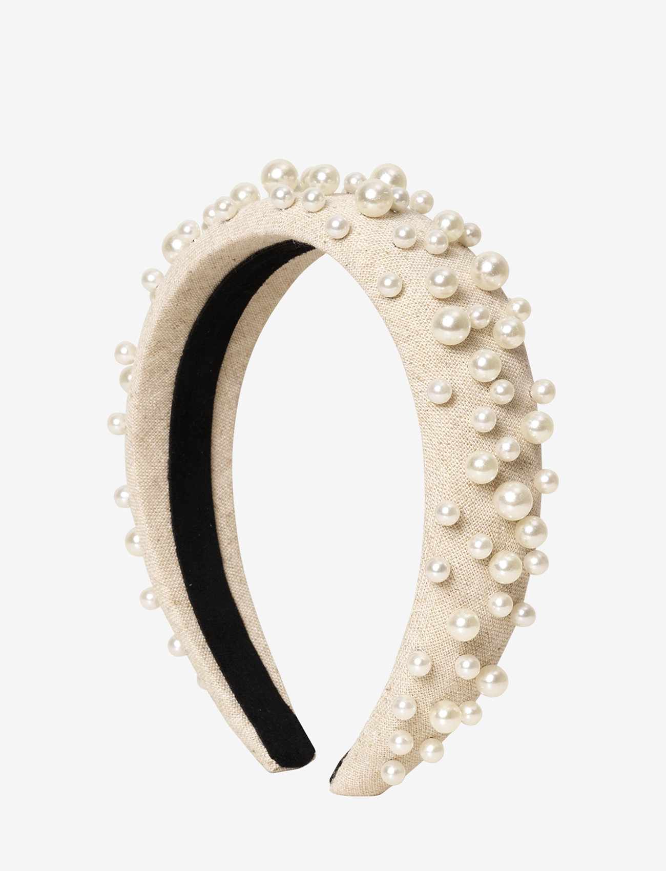 DAY ET - Day Pearl Linen Hair Band - hårbånd - whitecap gray - 0