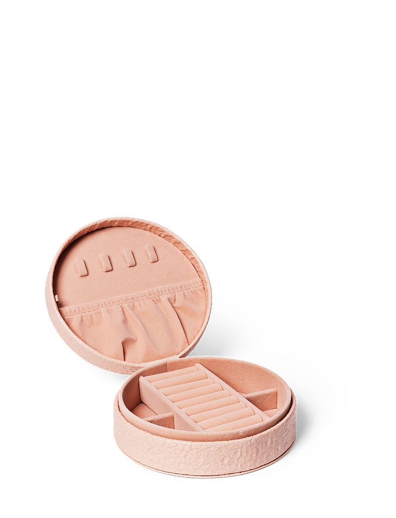 DAY ET - Day Crackle Jewelry Round Big - schmuckschatullen - rose dust - 1