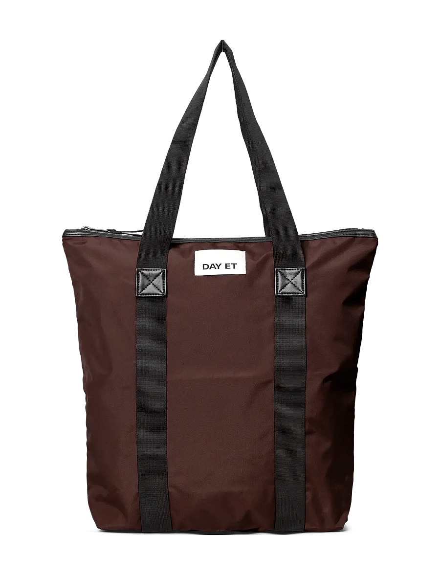 DAY ET - Day Gweneth RE-S Tote - sacs en toile - chocolate plum - 0
