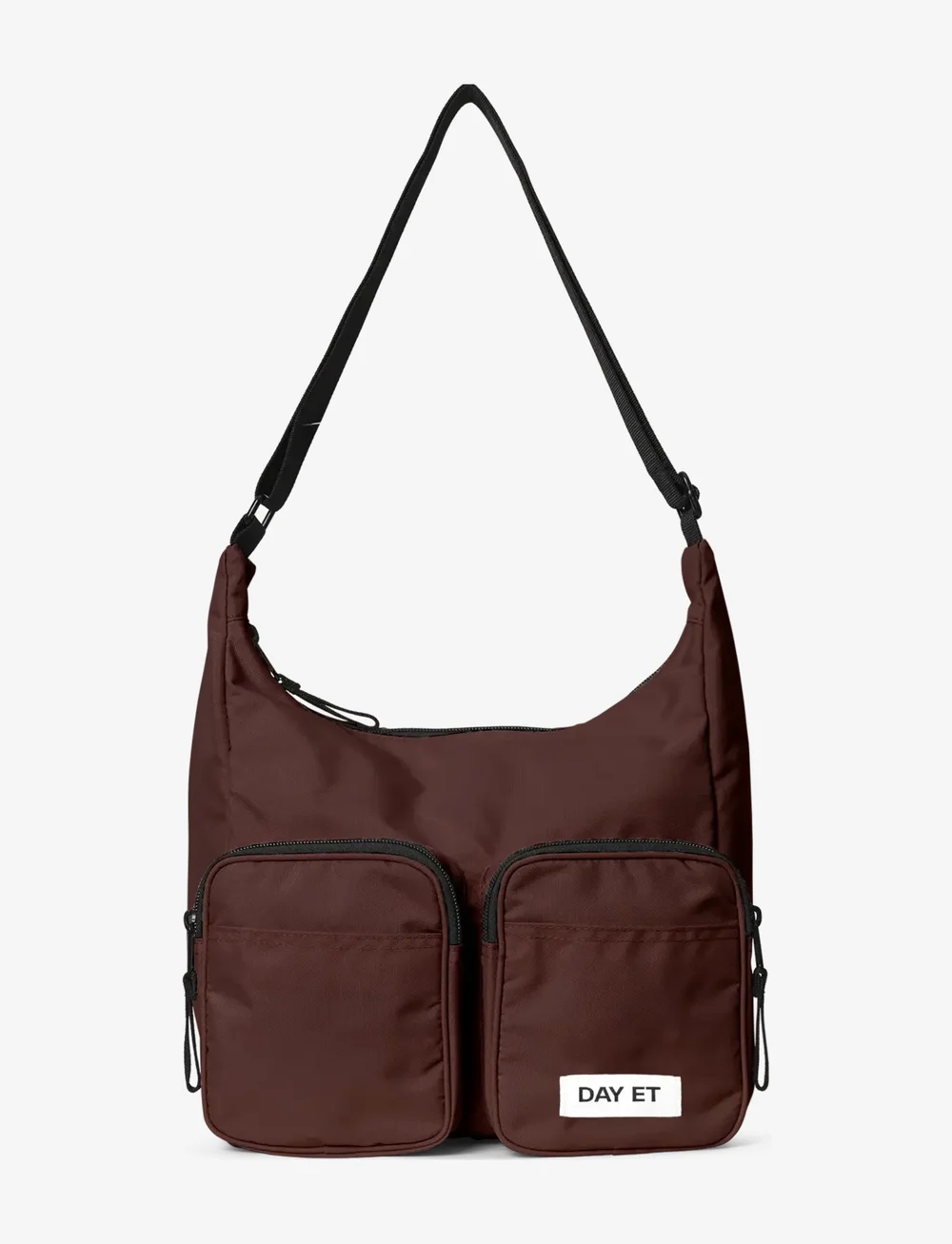 DAY ET - Day Gweneth RE-S CB D Tri - crossbody bags - chocolate plum - 0