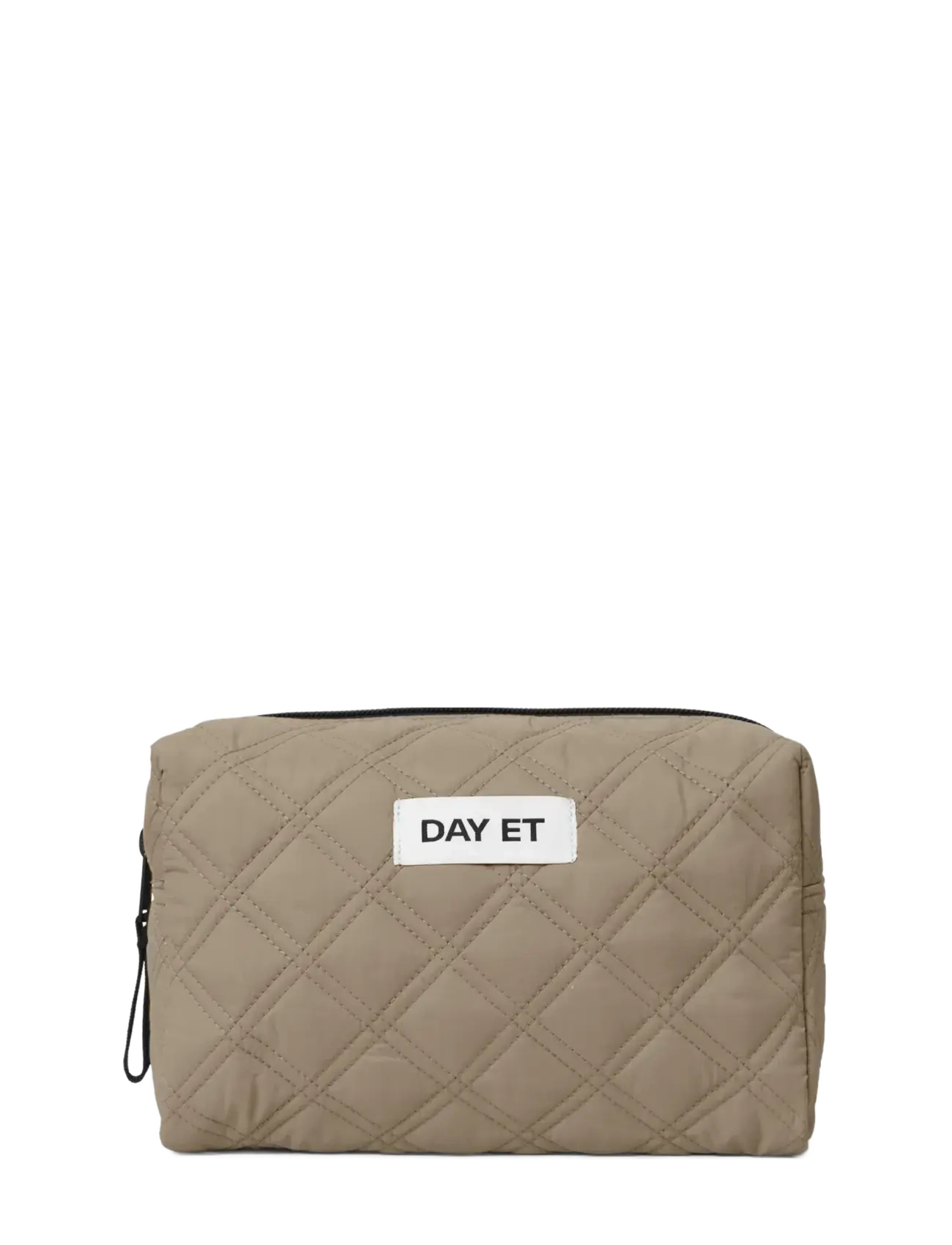 DAY ET Day Re-Q Fenced Washbag S, Kvinder, Quiltet Toilettaske, Beige, Str: ONE SIZE