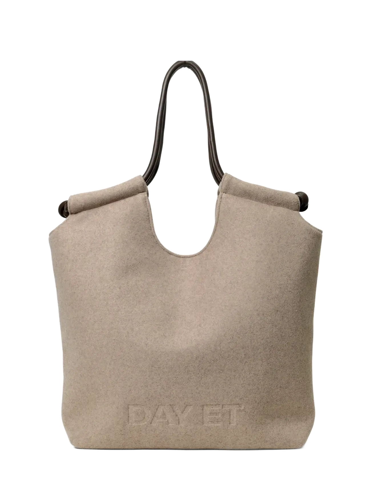 Day Woolen Tote - BRINDLE