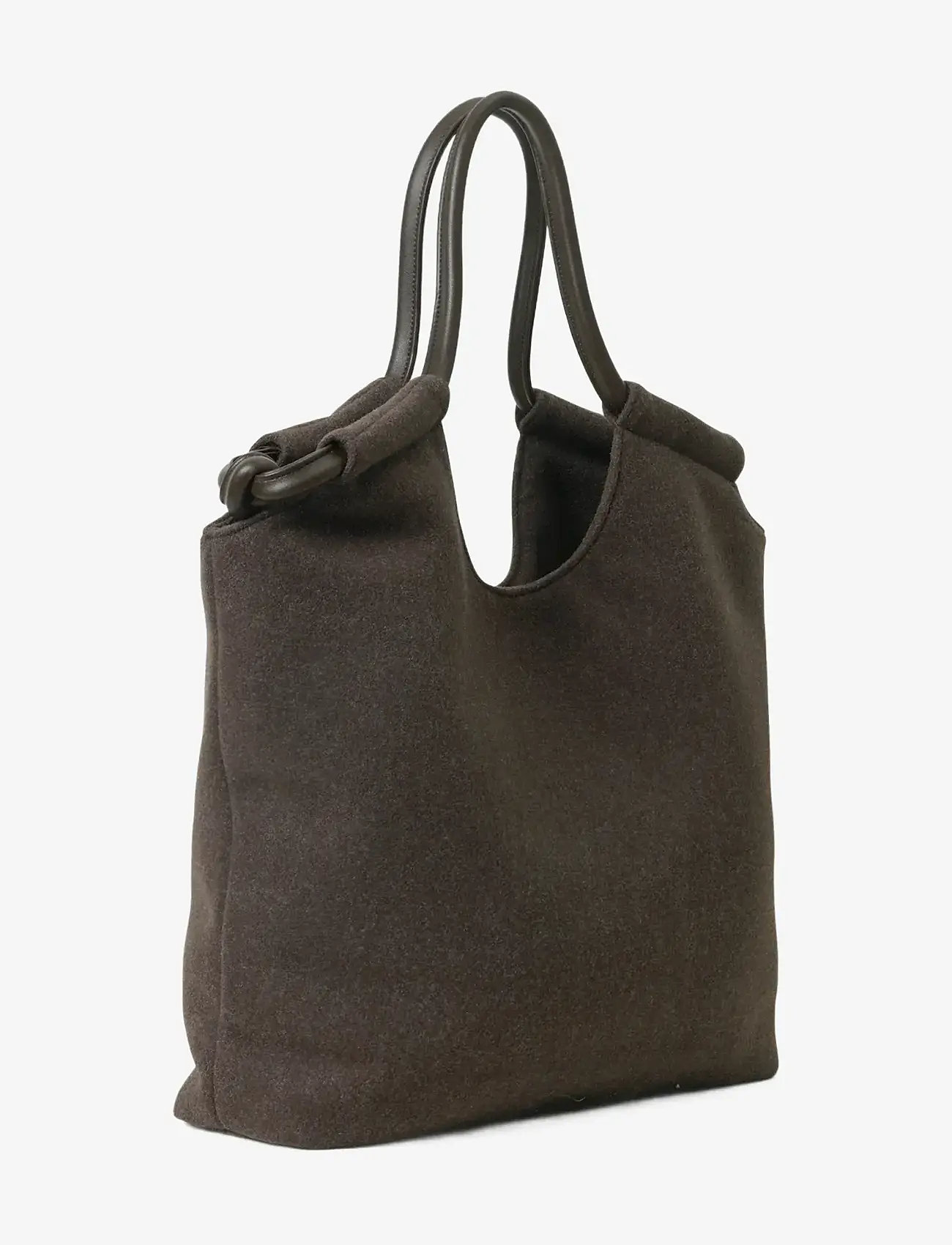 DAY ET - Day Woolen Tote - chocolate melange - 1