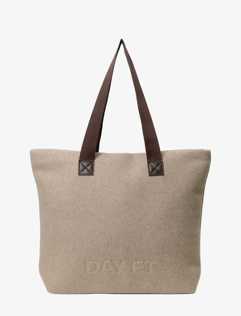 DAY ET - Day Woolen Bag - shoppingväskor - brindle - 0