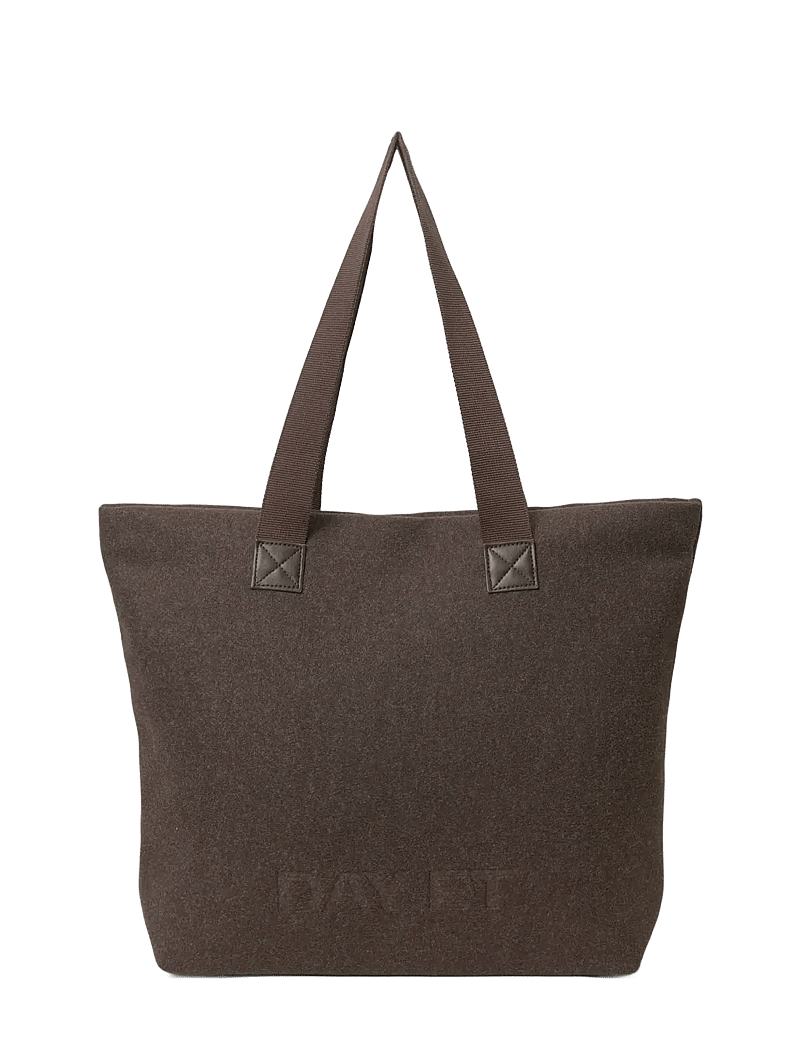 DAY ET - Day Woolen Bag - shoppers - chocolate melange - 0
