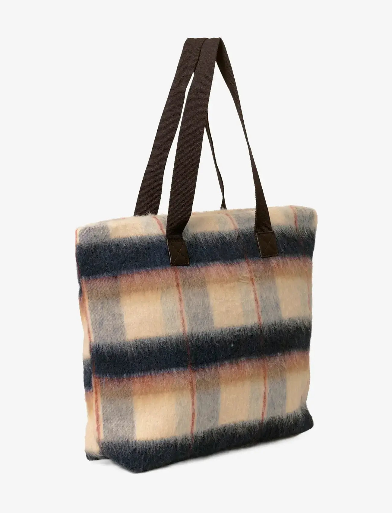 DAY ET - Day Woolen Check Bag - shoppers - navy blazer - 1