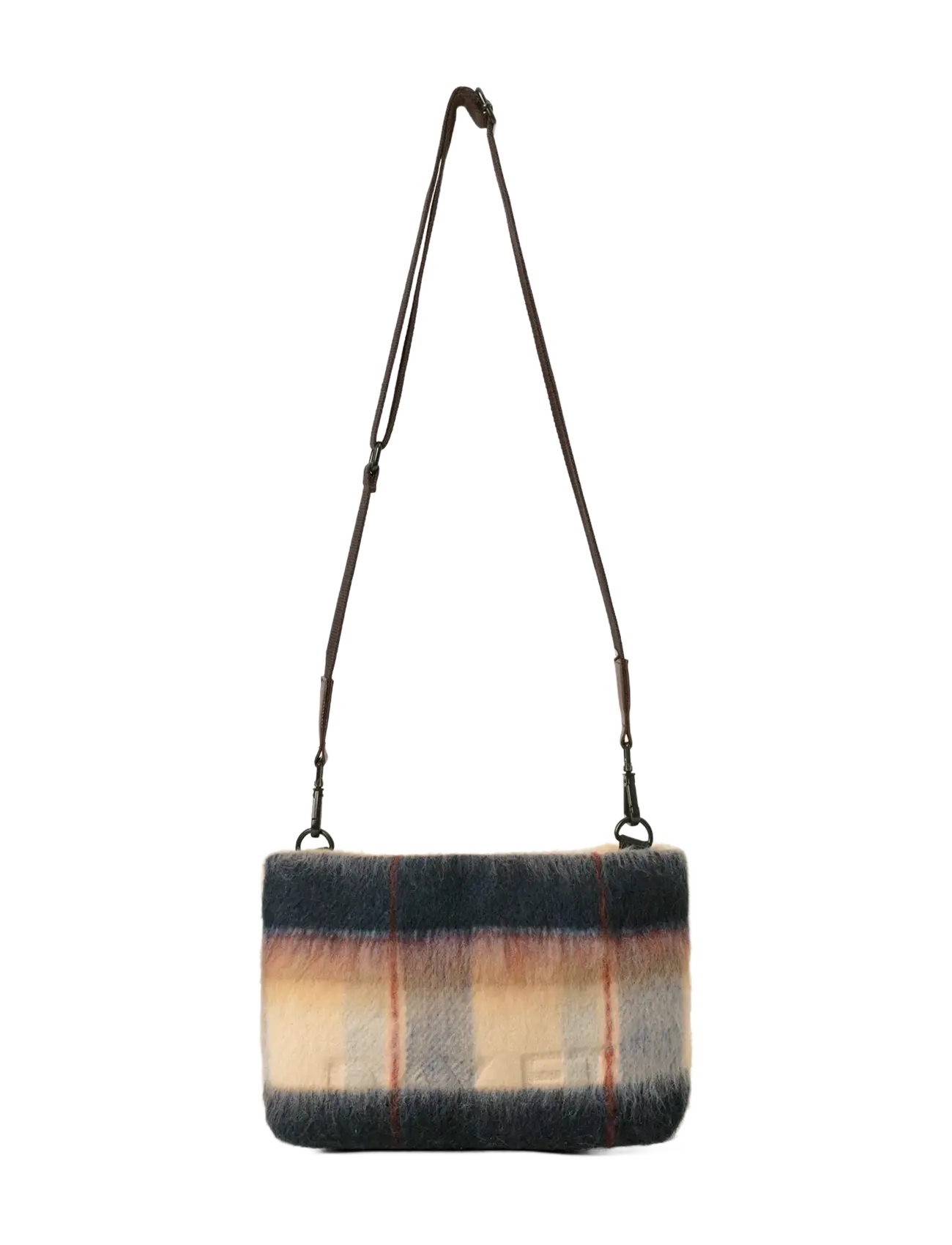 DAY ET Day Woolen Check Cb Pouchy Navy - One Size - Damen