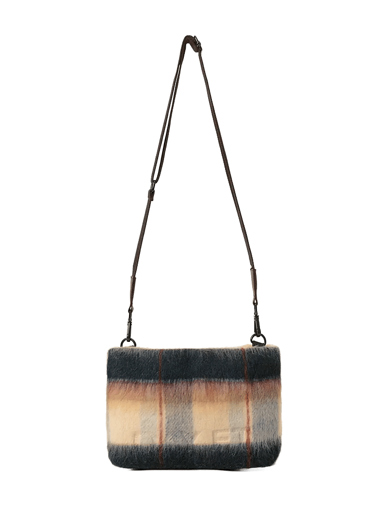 DAY ET - Day Woolen Check CB Pouchy - crossbody bags - navy blazer - 0