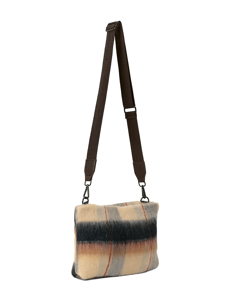 DAY ET - Day Woolen Check CB Pouchy - crossbody bags - navy blazer - 1