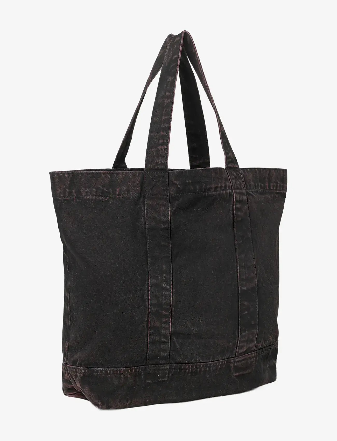 DAY ET - Day Washed Denim Bag - tote bags - chocolate plum - 1