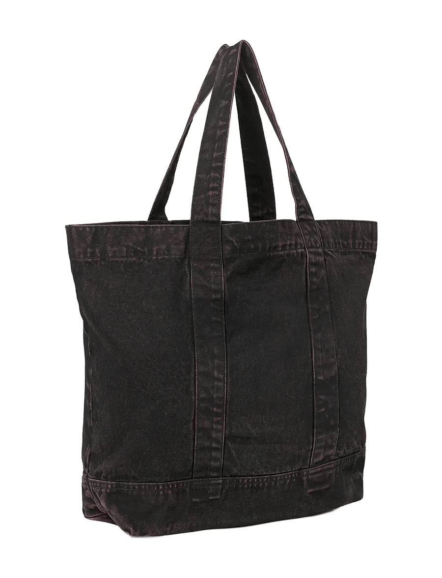 DAY ET - Day Washed Denim Bag - tote bags - chocolate plum - 1