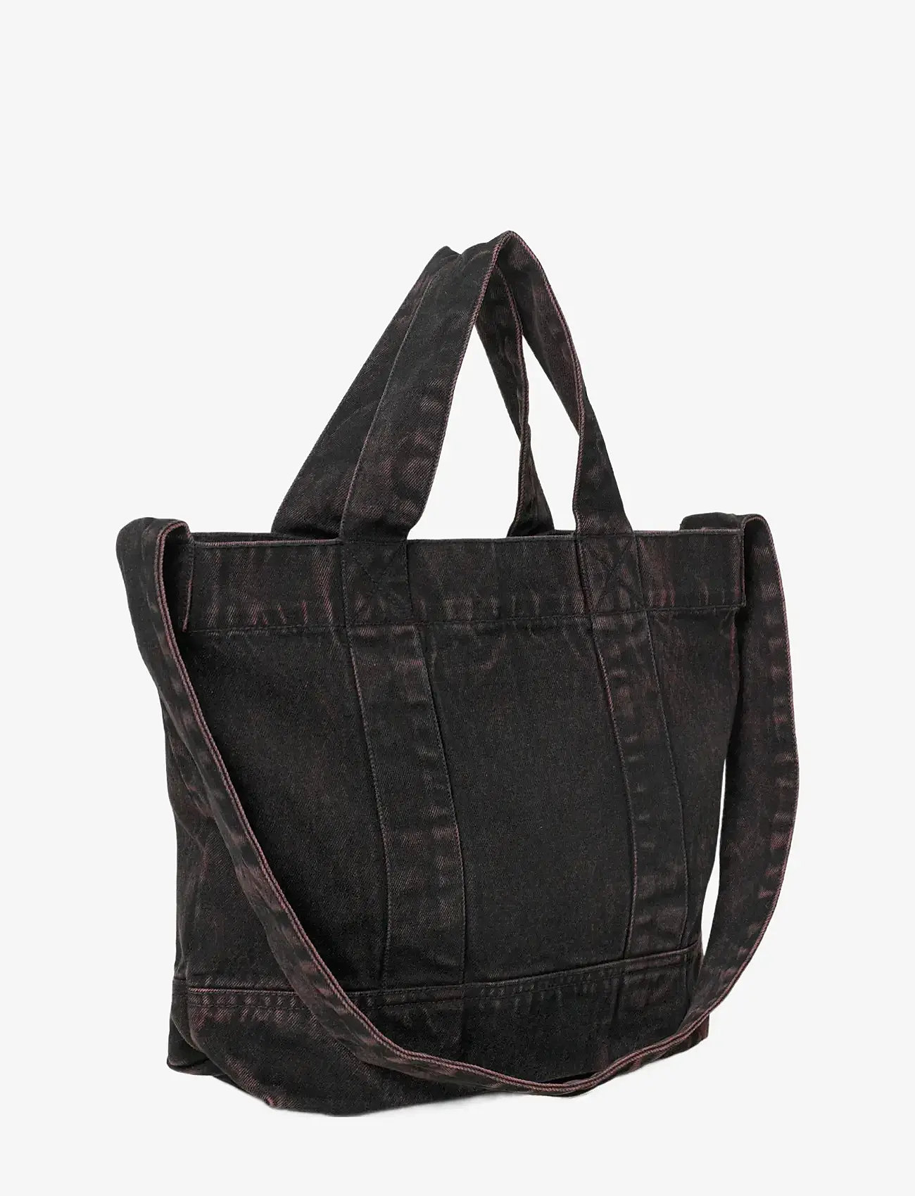 DAY ET - Day Washed Denim Crossbody - skuldertasker - chocolate plum - 1