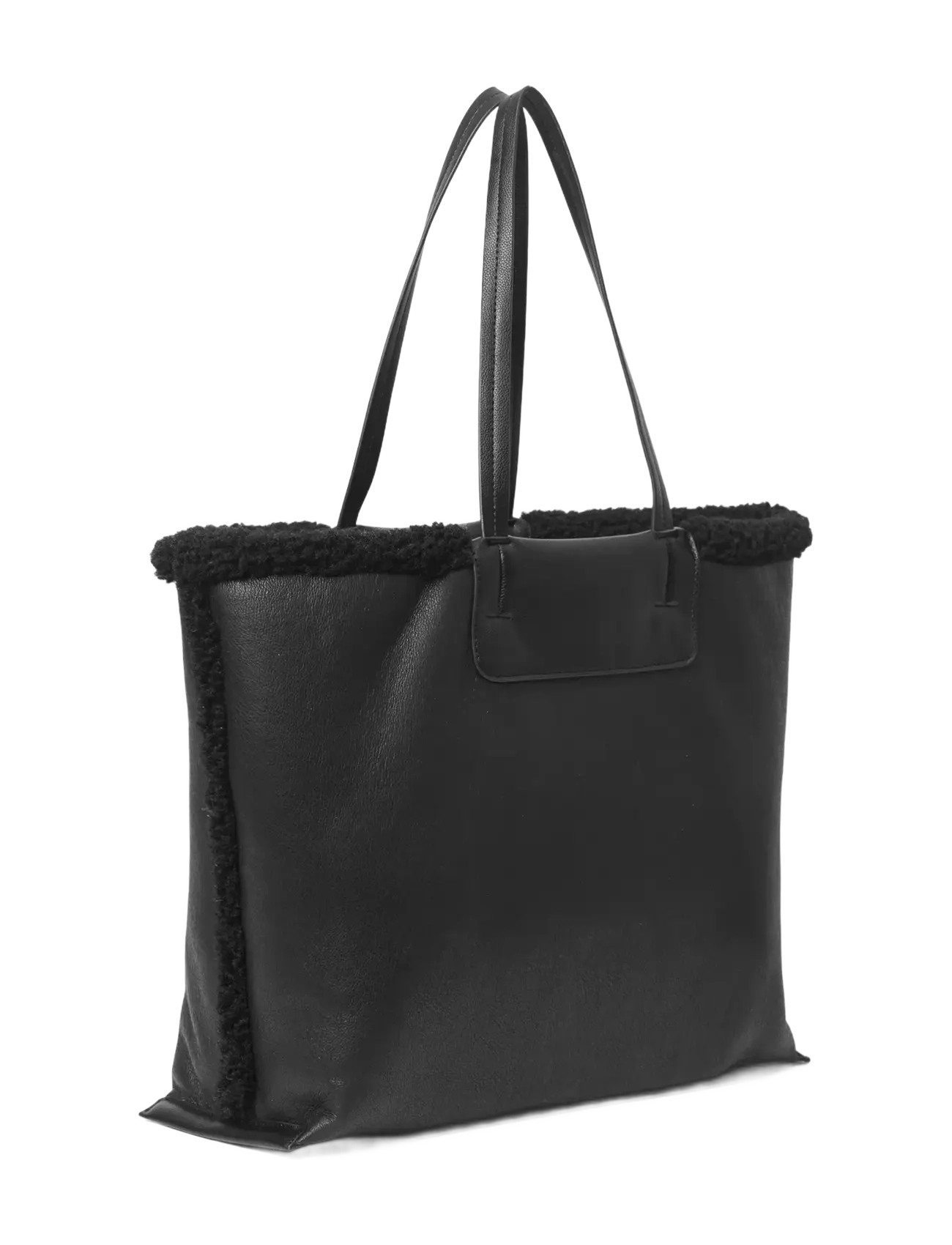 DAY ET - Day Faux Shearling Bag - shopper töskur - black - 1