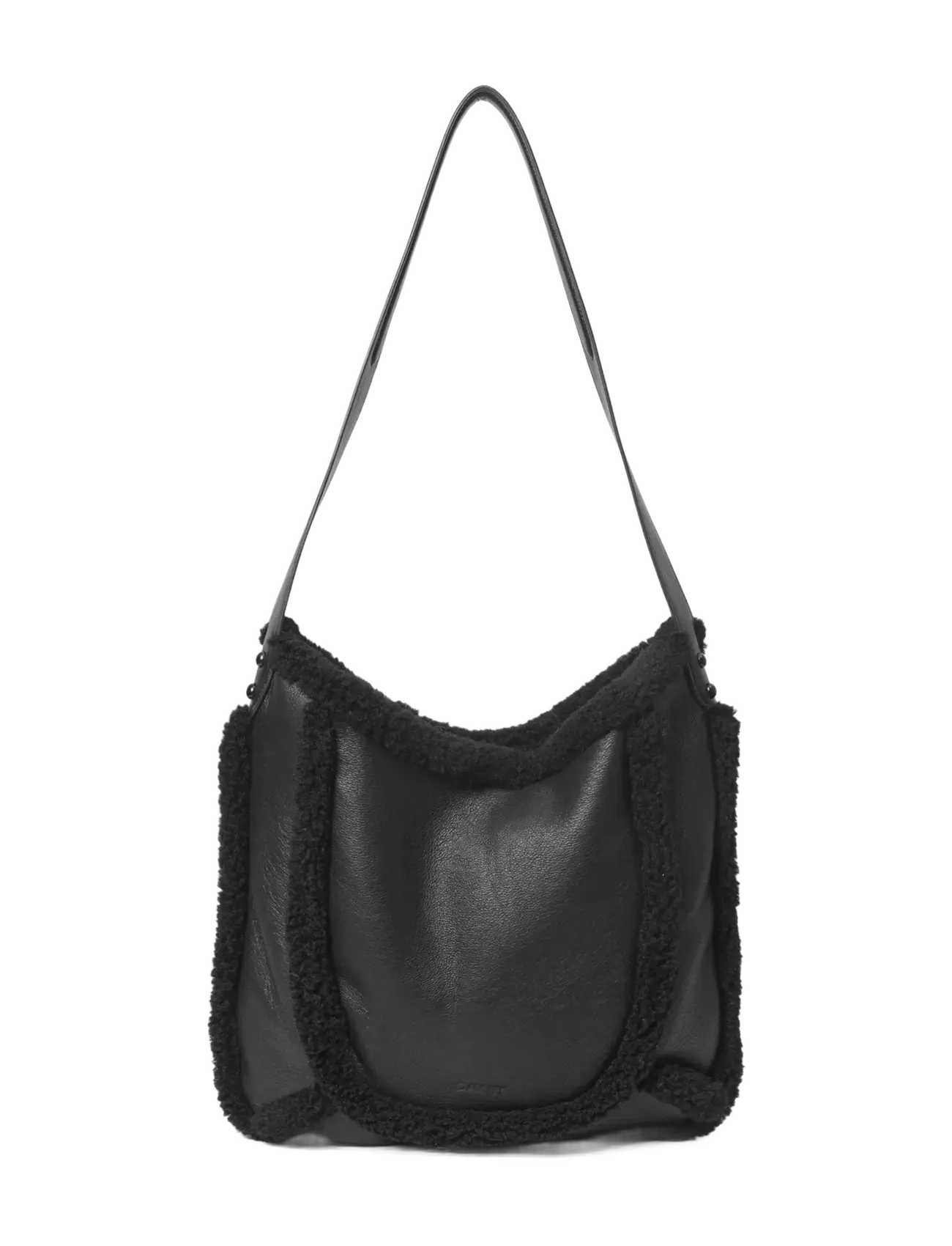 DAY ET Day Faux Shearling Schulter Schwarz - One Size - Damen