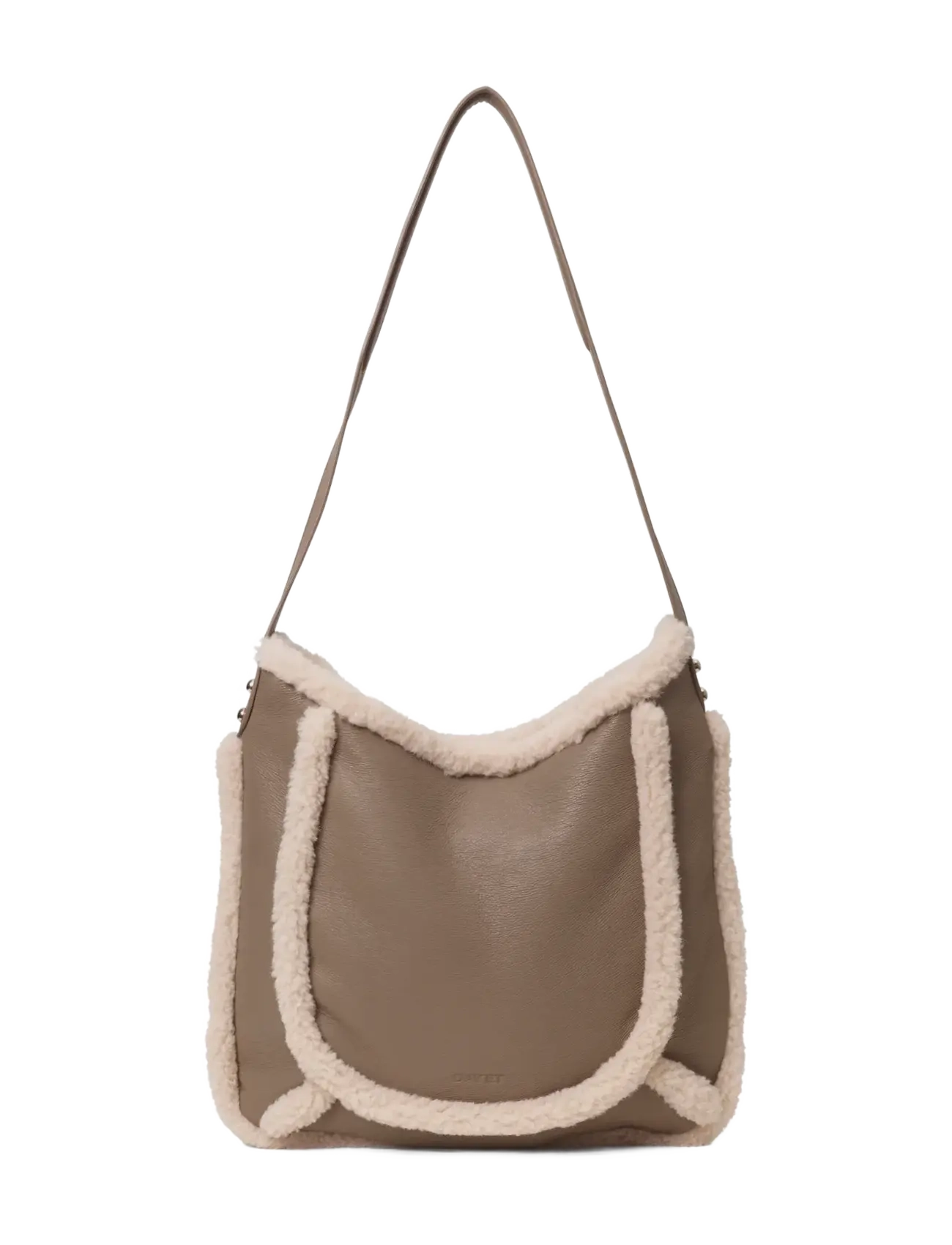 DAY ET Day Faux Shearling Shoulder, One Size, Beige, Tasker > Crossbody-Tasker, Dame