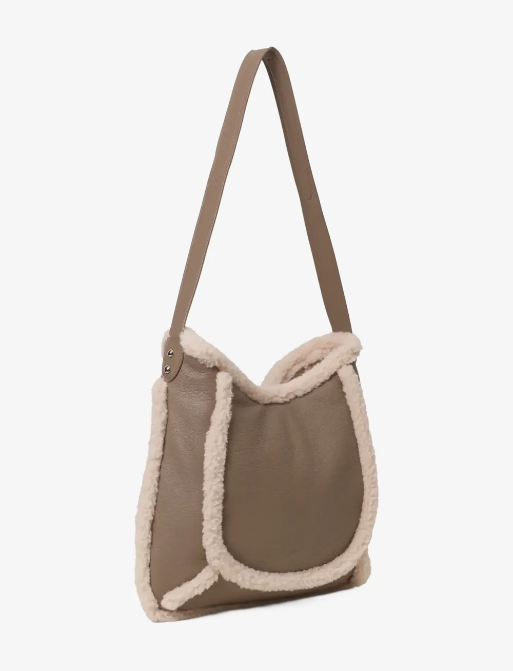 DAY ET - Day Faux Shearling Shoulder - moetrendid - brindle - 1