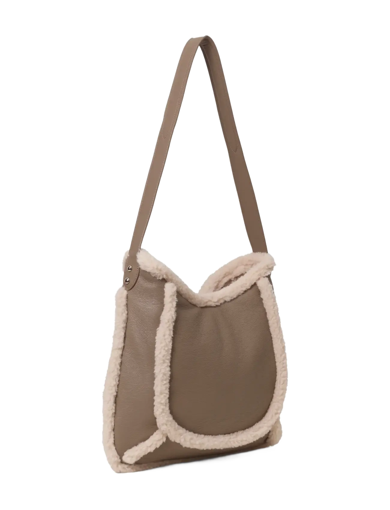 DAY ET - Day Faux Shearling Shoulder - modetrends - brindle - 1