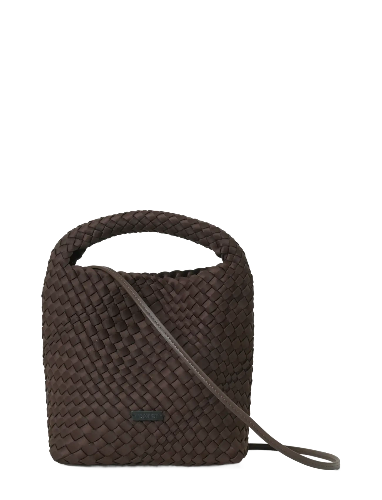 Day Braiding Handbag - CHOCOLATE PLUM