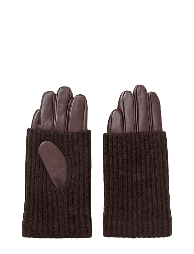 Day Leather Knit Glove - LæDerhandsker