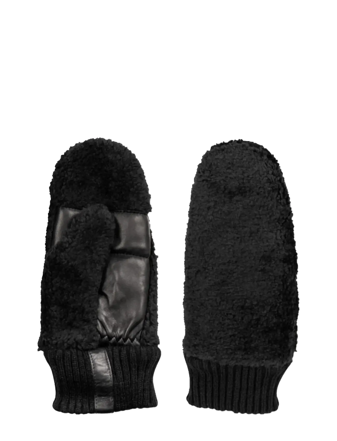 DAY ET Day Teddy Mittens, 8.5, Black, Handsker > Tommelfingerhandsker, Dame
