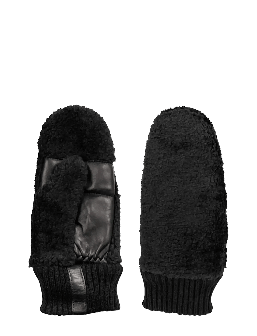 DAY ET - Day Teddy Mittens - fäustlinge - black - 0