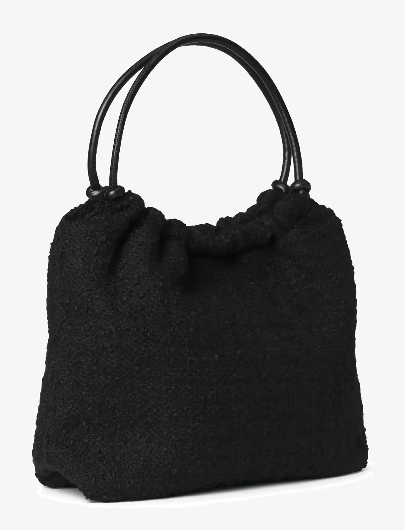 DAY ET - Day Woolen Pop Scrunch Tote - tote bags - black - 1