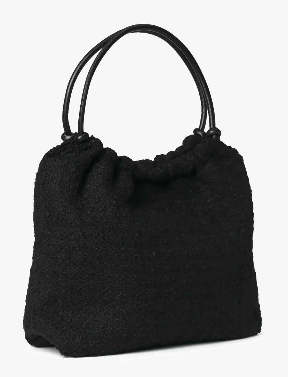 DAY ET - Day Woolen Pop Scrunch Tote - totes - black - 1