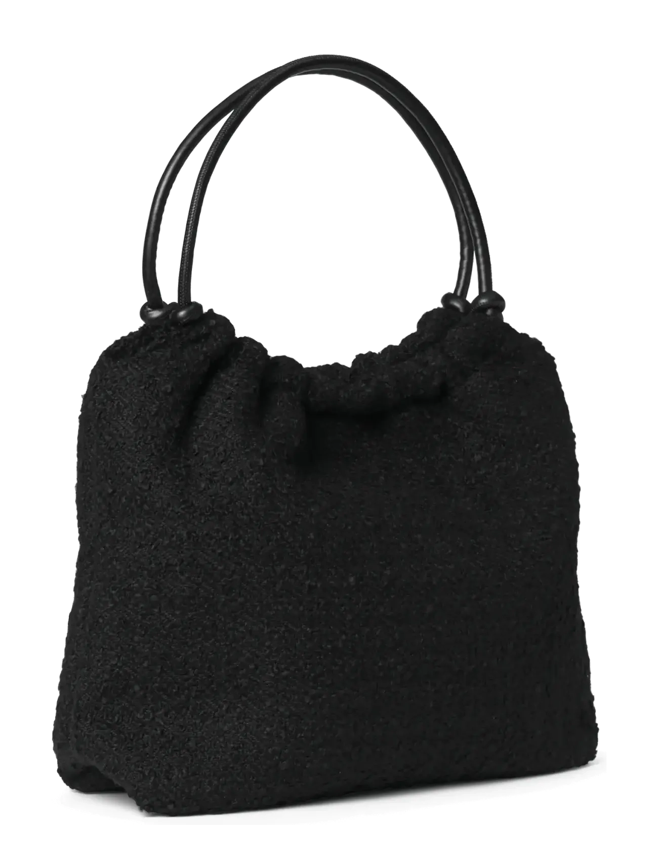 DAY ET - Day Woolen Pop Scrunch Tote - iepirkimu maisiņi - black - 1