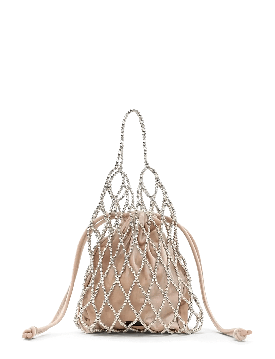 DAY ET - Day Beaded Chrome Shoulder - bucket bags - silver - 0