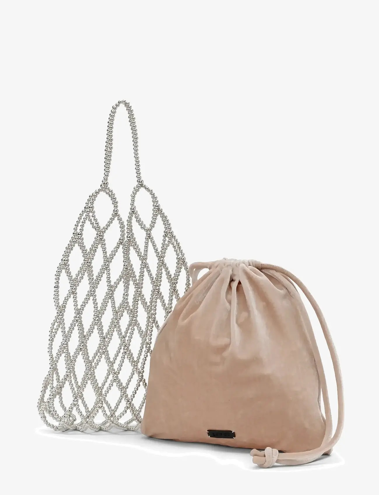 DAY ET - Day Beaded Chrome Shoulder - beuteltaschen - silver - 1