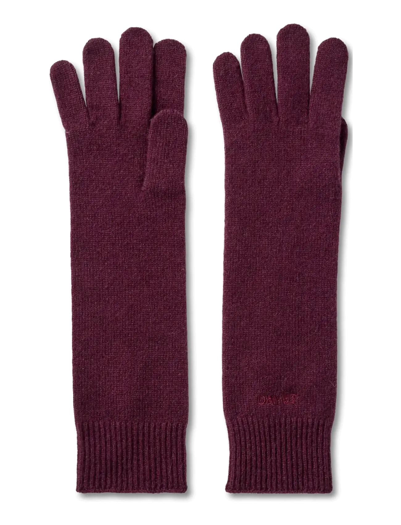 DAY ET Day Merino Knit Handschuhe Burgundy - One Size - Damen