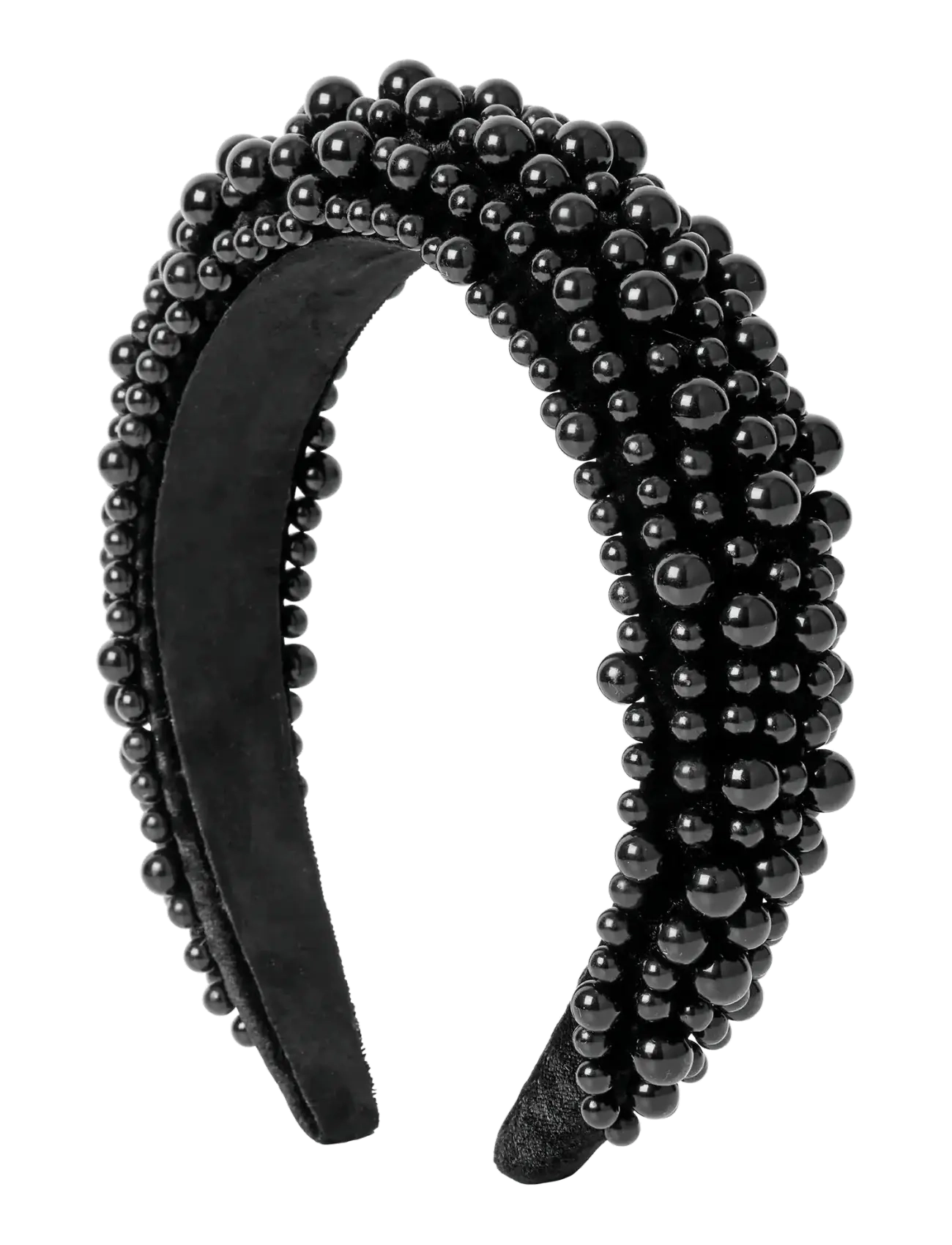 DAY ET Day Pearly Velvet Hair Band - Haarschmuck - BLACK / black