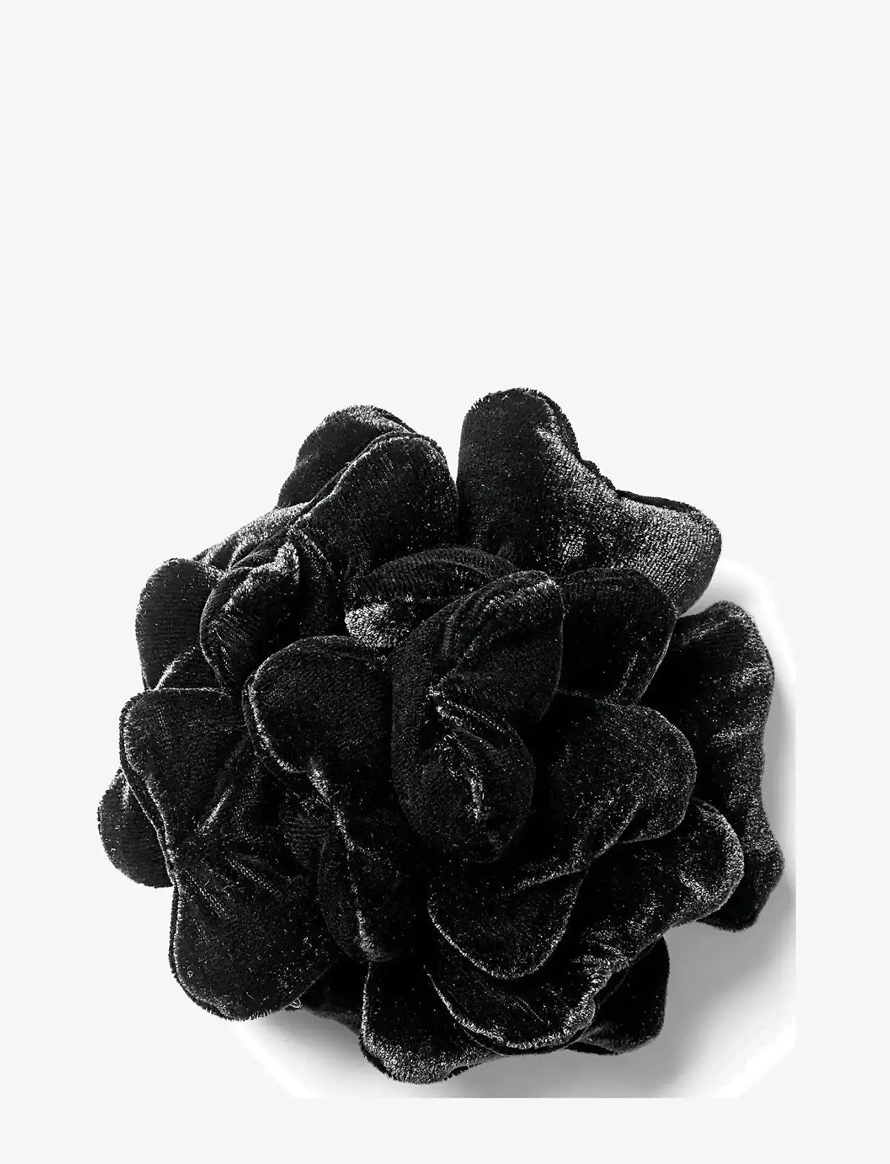 DAY ET - Day Velvet Flower Hair Clip - juukseklambrid - black - 0