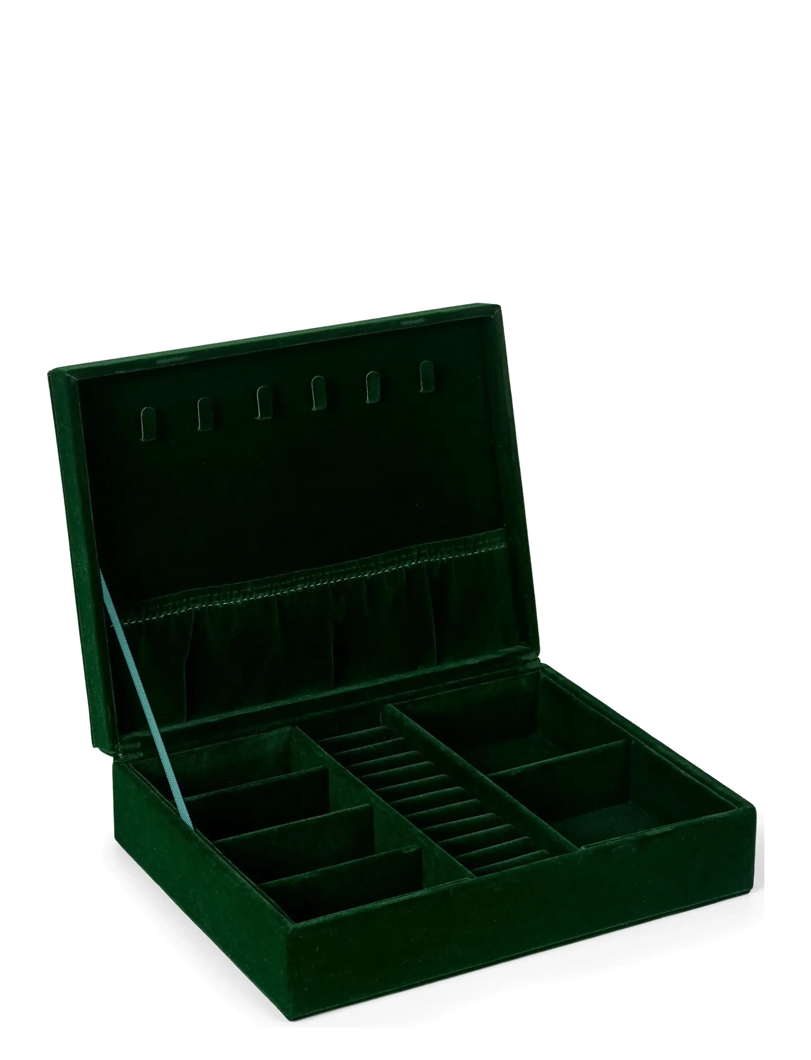 DAY ET - Day Velvet Jewelry Case Large - darkest spruce - 1