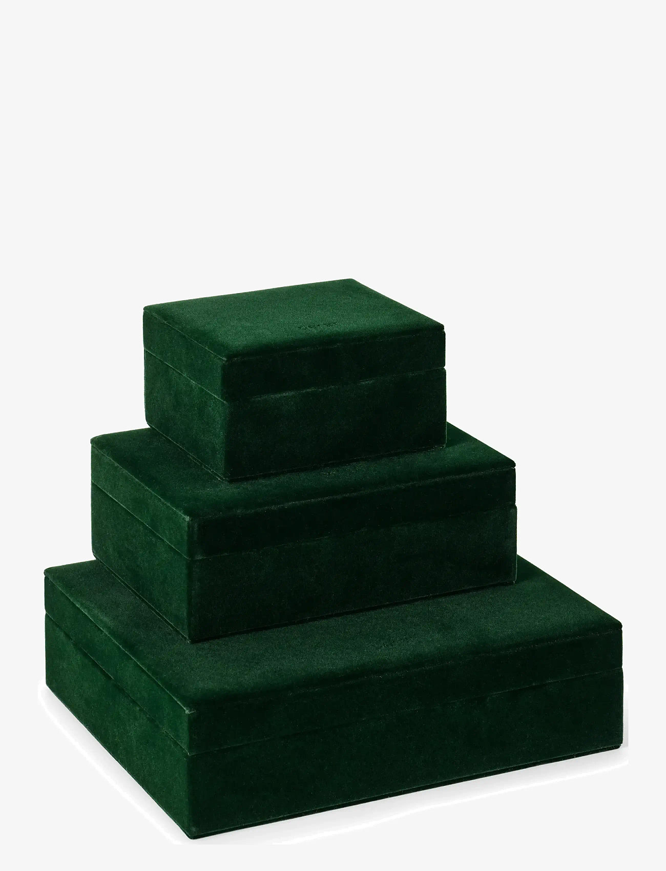 DAY ET - Day Velvet Jewelry Case Large - darkest spruce - 2