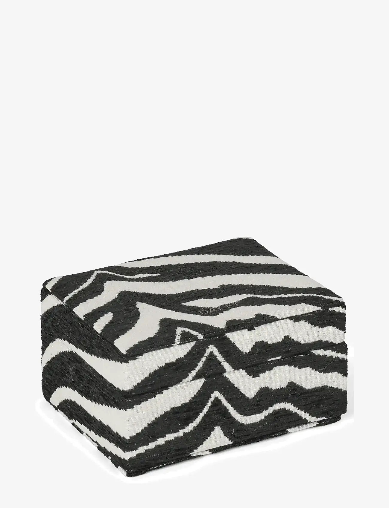 DAY ET - Day Zebra Jewelry Case Small - schmuckschatullen - black - 0
