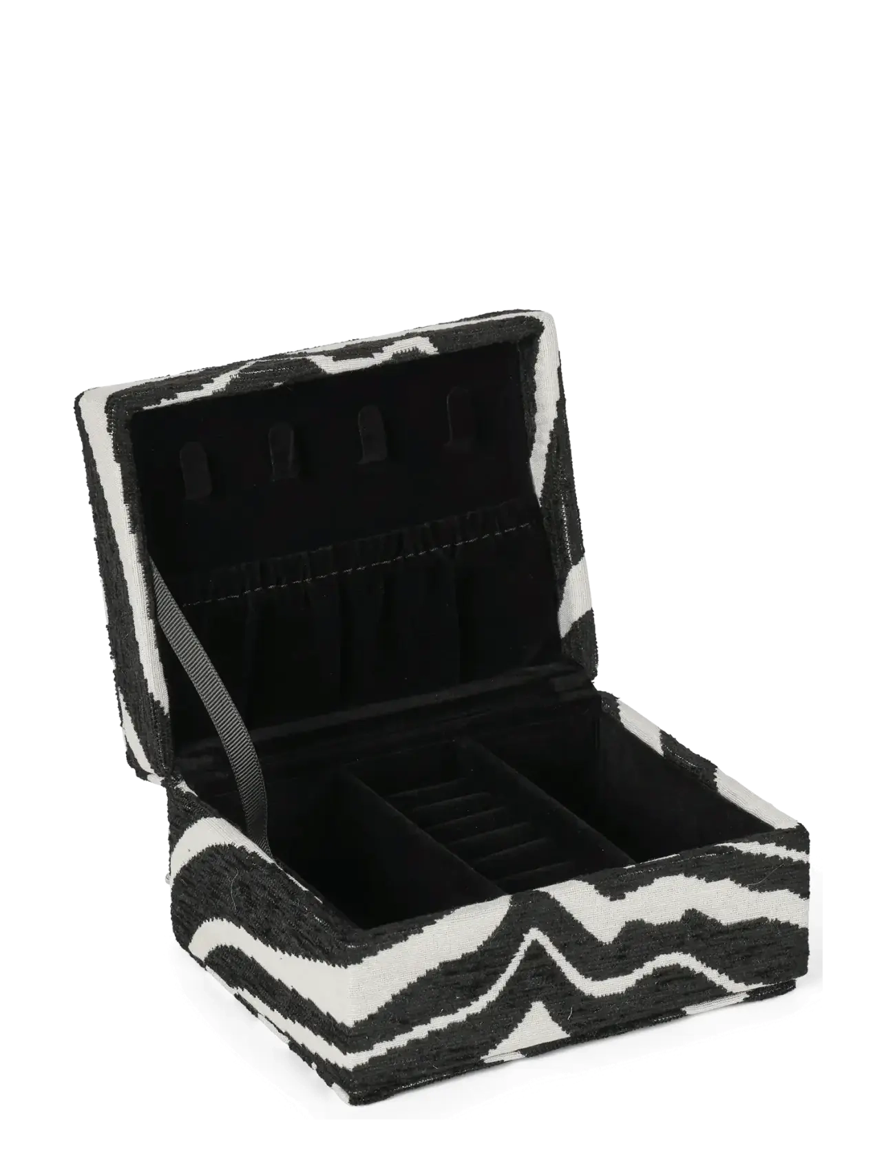 DAY ET - Day Zebra Jewelry Case Small - smyckeskrin - black - 1