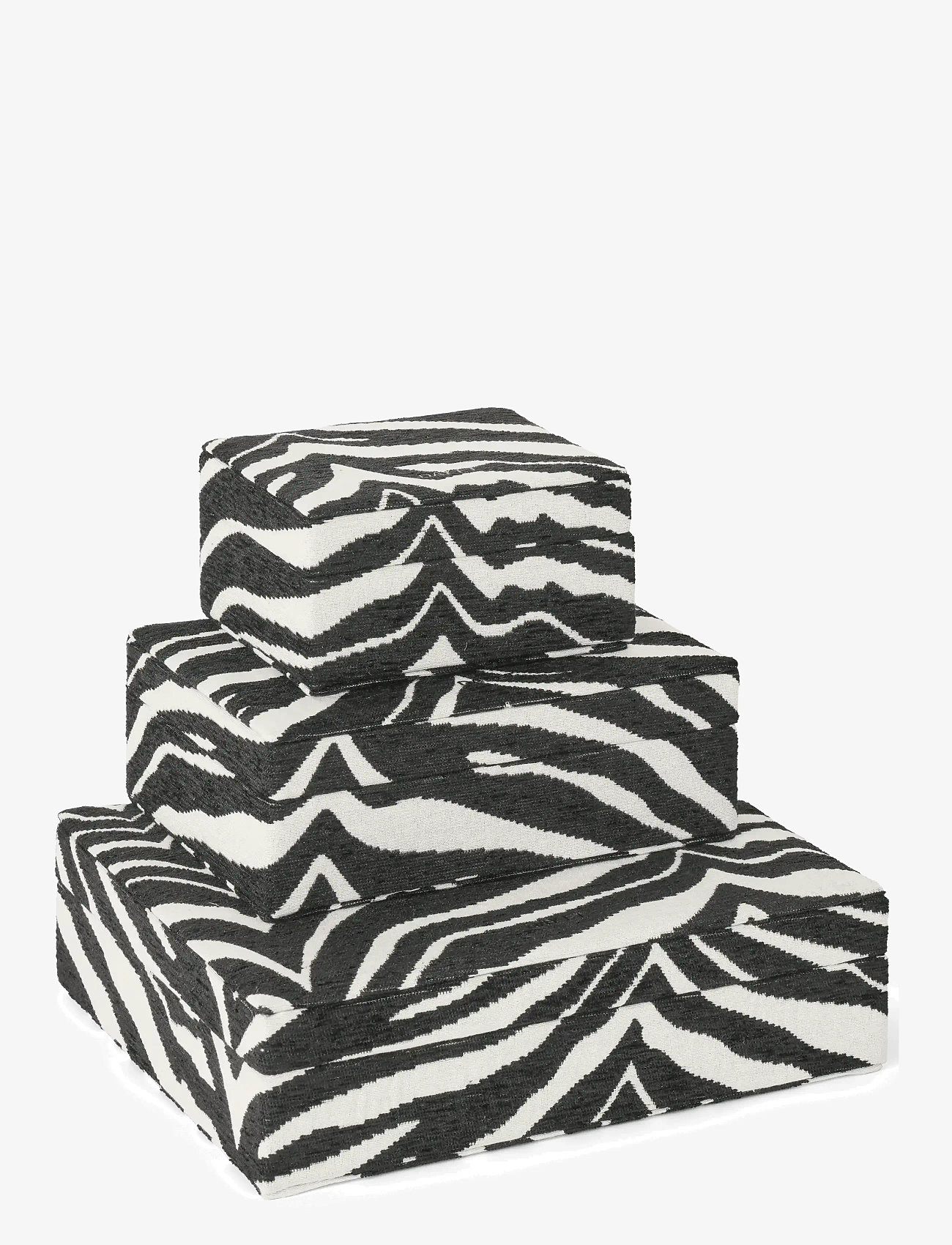 DAY ET - Day Zebra Jewelry Case Large - schmuckschatullen - black - 2