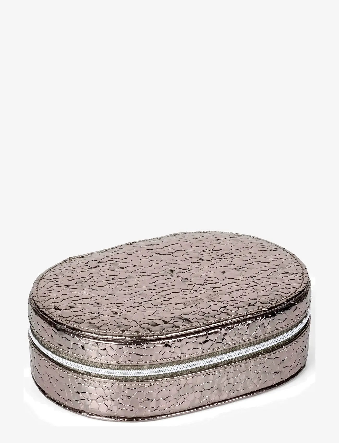 DAY ET - Day Disco Jewelry Zip Oval B - smyckeskrin - gunmetal - 0