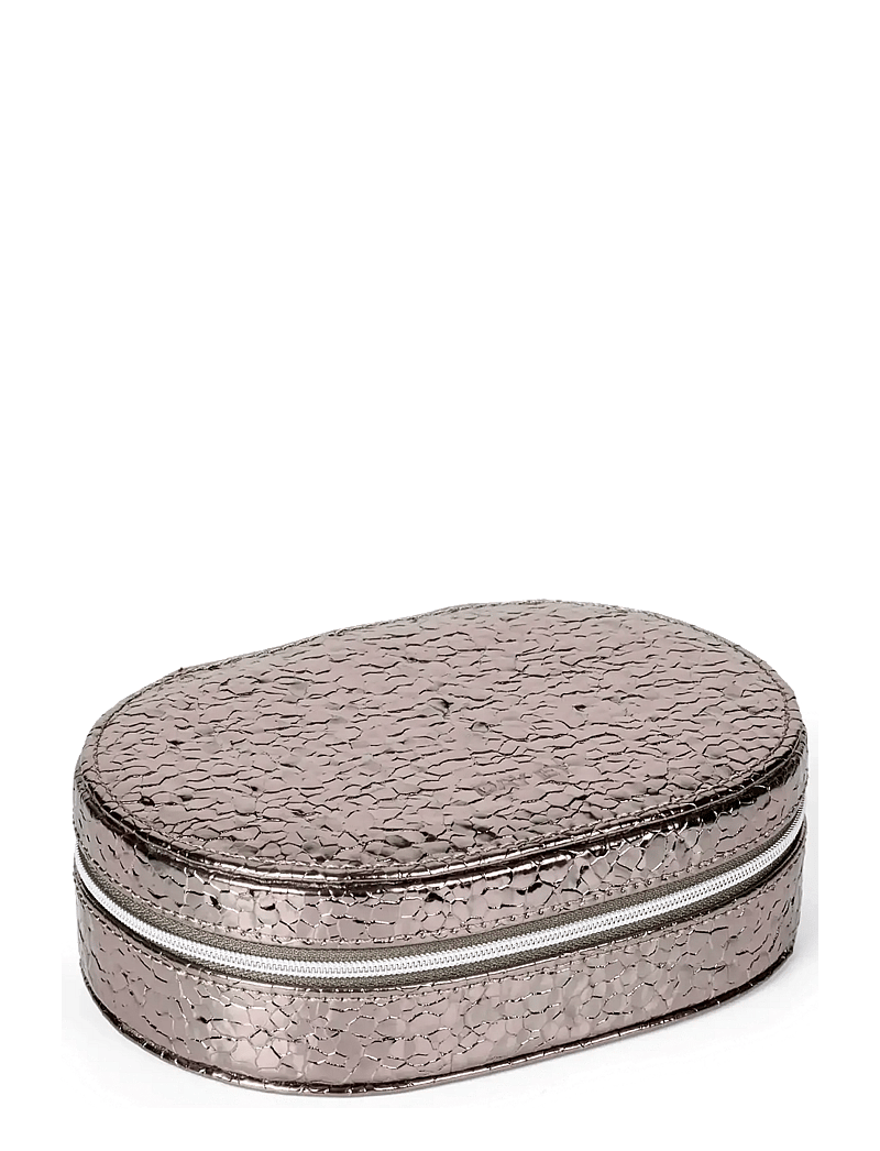 DAY ET - Day Disco Jewelry Zip Oval B - smyckeskrin - gunmetal - 0