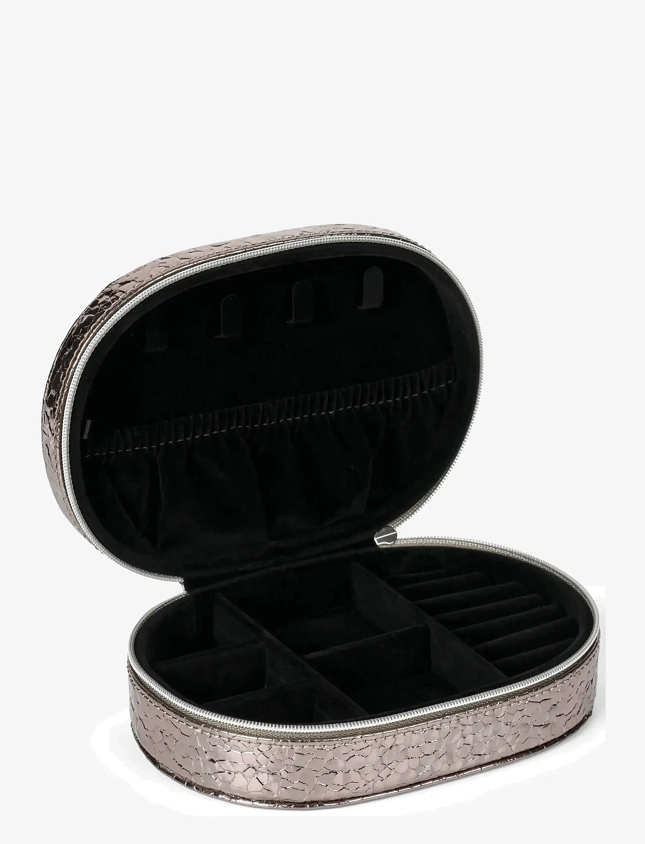 DAY ET - Day Disco Jewelry Zip Oval B - smyckeskrin - gunmetal - 1