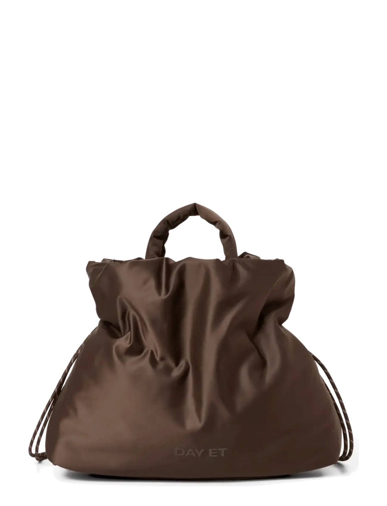 DAY ET Day Softy Drawstring Cross Body - Håndtasker - COFFEE BEAN / brown