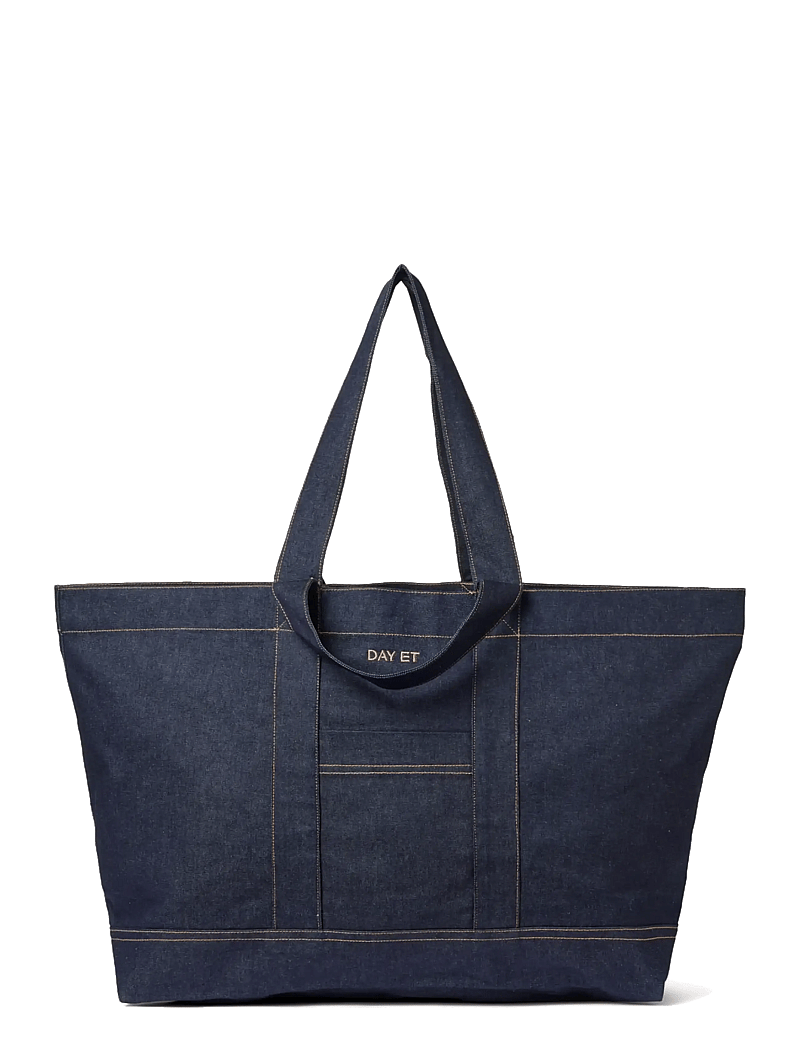 DAY ET - Day Dark Denim Weekend - tote bags - dark denim - 1