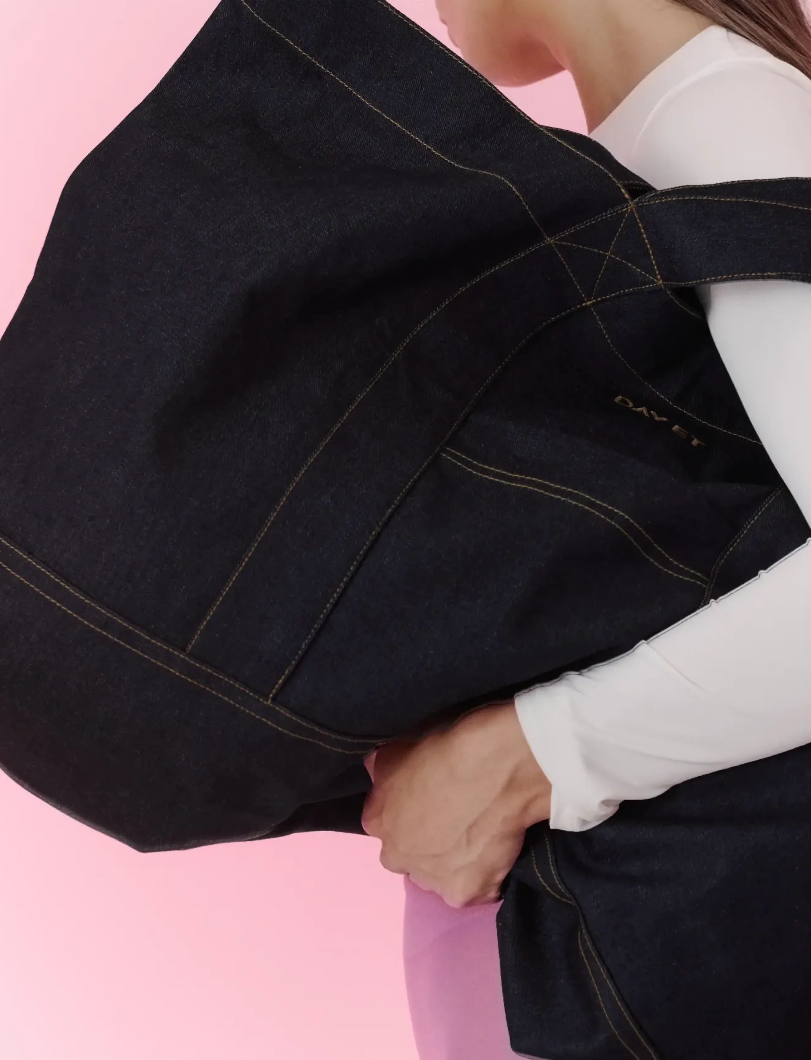 DAY ET Day Dark Denim Weekend, One Size, Navy, Tasker > Weekend- Og Gymnastiktasker, Dame
