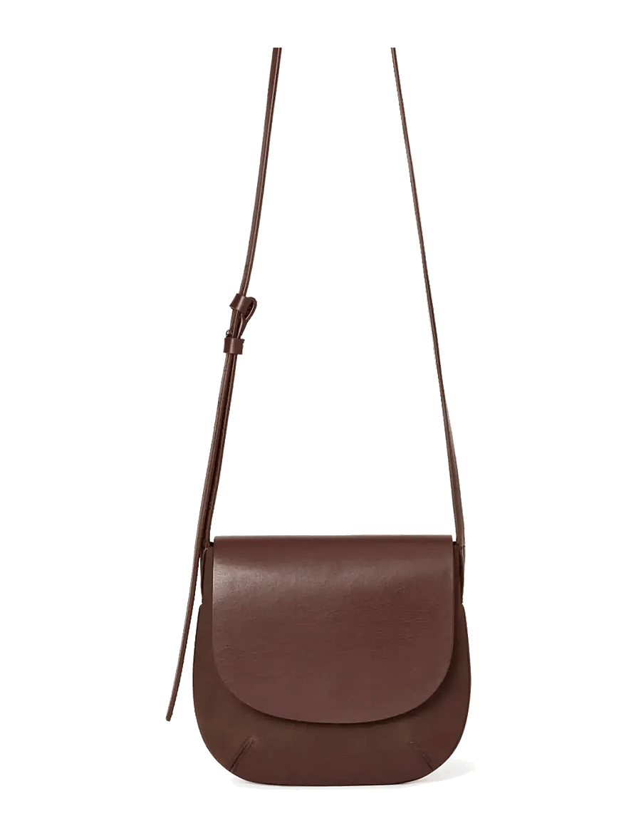 DAY ET - Day Imitation Suede CB Bag - umhängetaschen - coffee bean - 1